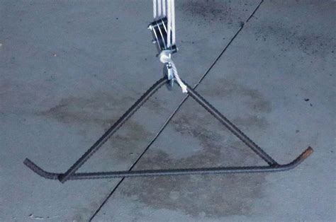 how to use a gambrel|DIY Rebar Gambrel for Big Game Butchering — Glenn Frazee.